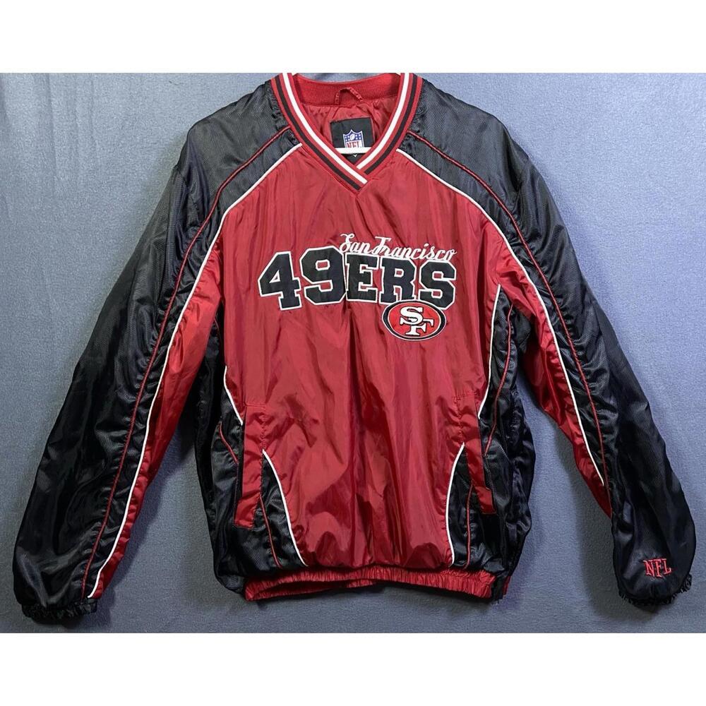 San Francisco 49ers NFL G-III Apparel Nylon Pullover Jacket Medium 5674 Rare! EU